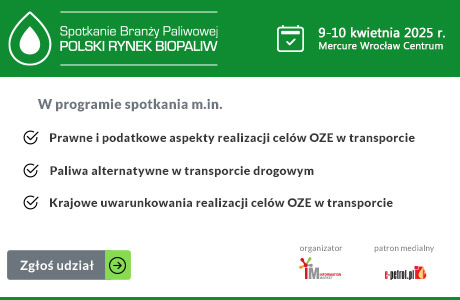 XVIII Spotkanie Branży Paliwowej - Polski Rynek Biopaliw