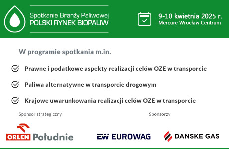 XVIII Spotkanie Branży Paliwowej - Polski Rynek Biopaliw