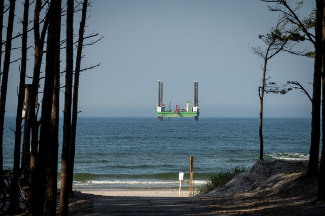 Farma wiatrowa Baltic Power połączona z lądem